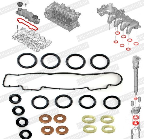Kit joint injecteur culbuteur - kit,