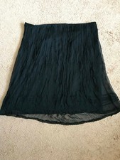 Les Sauterelles Women's Black Skirt Size T-3