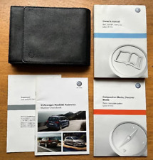 VW GOLF GTD GTI 2013-2016 OWNERS MANUAL HANDBOOK WALLET PACK.