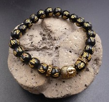 Bracelet Bouddha or en