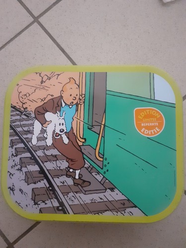 Tintin boite gateaux en - boite,