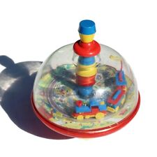 1984 Vintage Small Trains Spinning Top