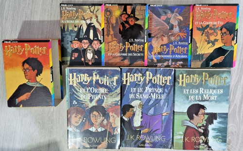 Harry potter 7 livres - 7,