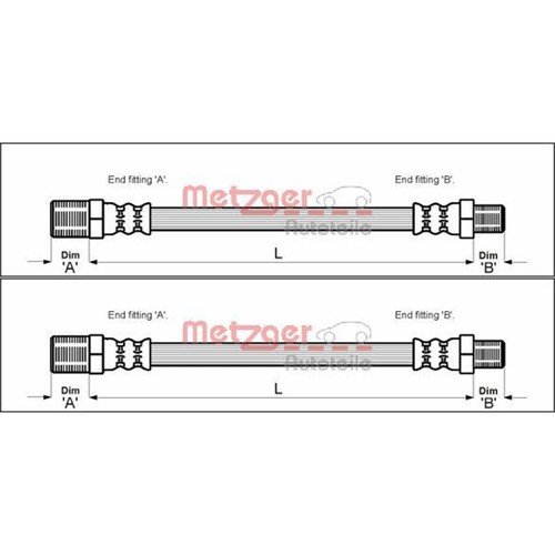 Metzger flexibles frein - metzger,