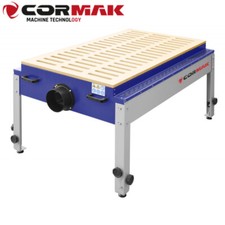 CORMAK Établi bois Table aspirante pour le soudage mobile DT1500W 1500x1000mm