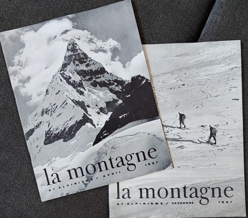 Revues anciennes montagne - la,