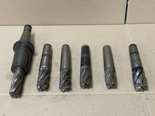 Cône de fraisage porte fraise SA40 porte fraise queue CM4 + 6 fraises à rainurer