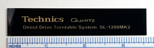 Technics 1200mk2 turntable - technics, sl-1200mk2