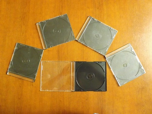 Lot boitiers cd slims - boitiers,