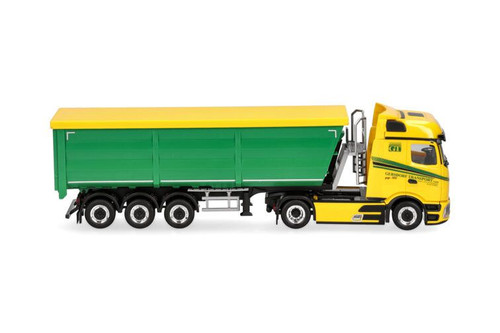 Herpa camion avec benne - avec,