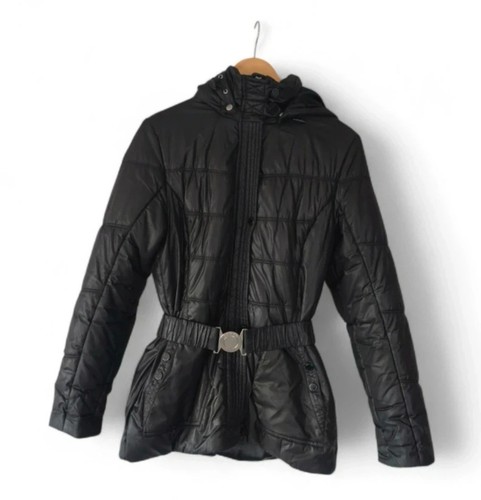 Veste matelassée noire luhta - veste,