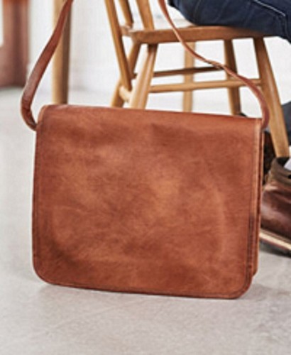 Sac gibecière cuir homme - cuir,