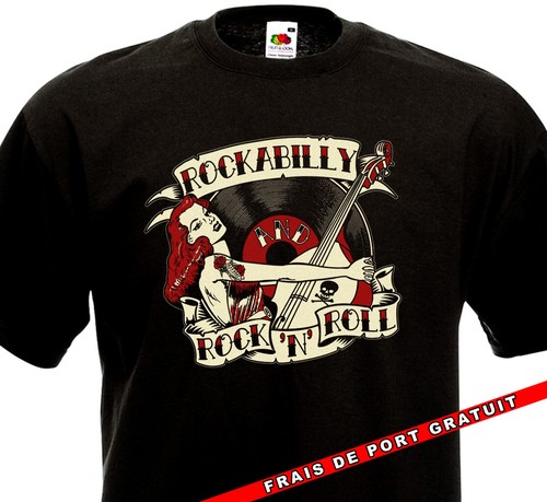 Tee shirt rockabilly - tee,