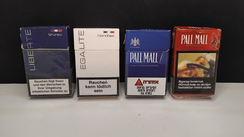 Lot paquets de cigarettes - lot,