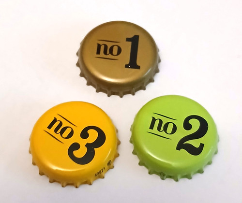 Capsules biere non - capsules, pliees