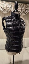Moncler Ghany Boudin-Quilted Down Puffer Vest in Black size 2/S