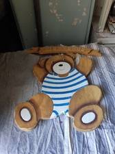 panneau "bienvenue"ours marin