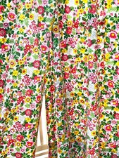 paire de rideaux vintage