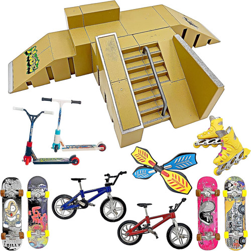 Finger skateboard ramp set - ramp, –