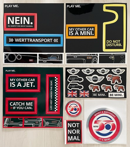 Mini lot stickers - *, /