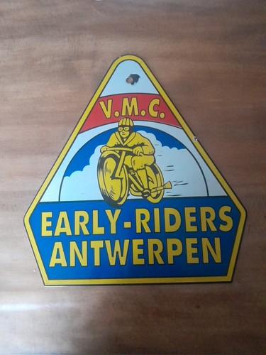 Plaque émaillée ancienne - ,