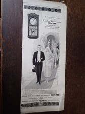 Carillon WESTMINSTER STAR SAVERNE + JACOB DELAFON pub papia ILLUSTRATION 1926