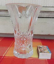 Vase En Cristal Val-Saint-Lambert H: 23 Cm 2 Kg !!