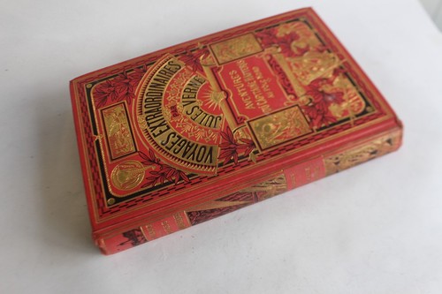 Livre illustré jules - livre, verne