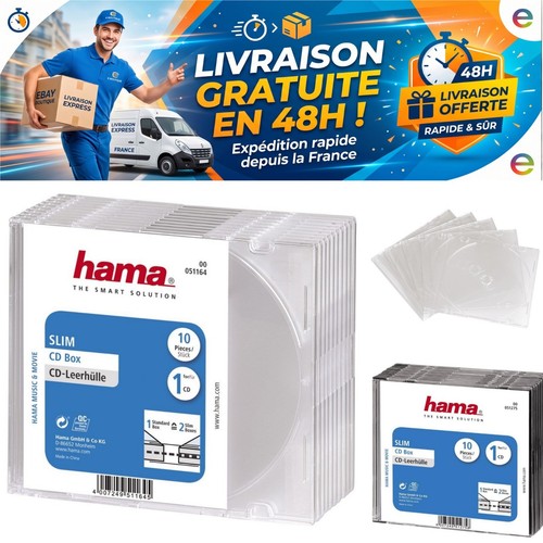 Hama boîtier slim - slim, lot