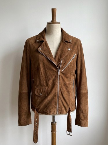 Sandro veste motard daim
