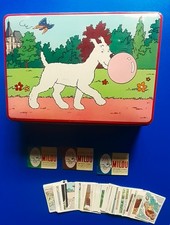 Boite Tintin milou buble gum+