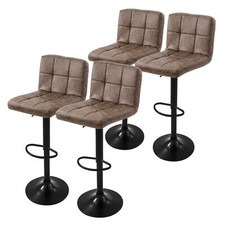 Lot de 4 tabourets de bar