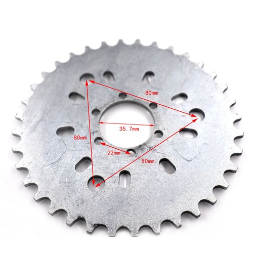 Tooth sprocket for - sprocket, 2