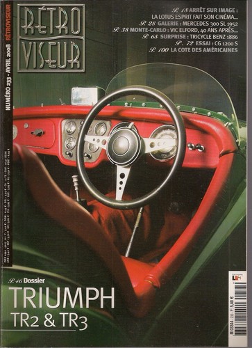 Retroviseur 233 triumph tr2 - retroviseur,