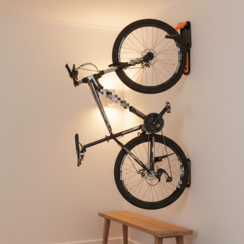 Porte vélo mural - porte-vélo, pliable