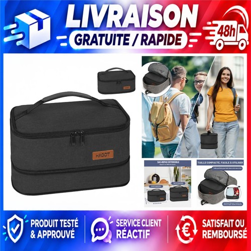 Sac isotherme repas extensible - sac,