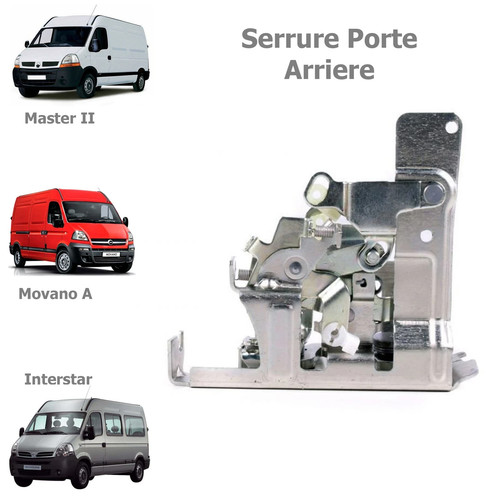 Serrure porte arriere pour - porte,