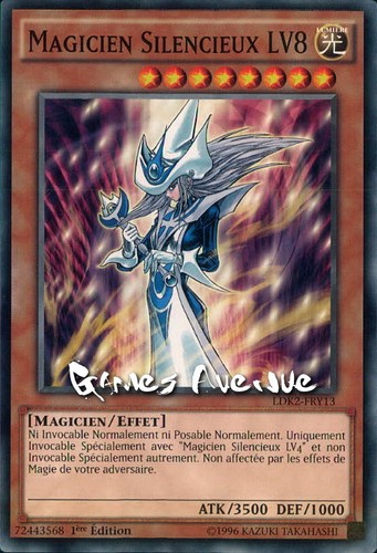 Magicien silencieux - yu-gi-oh,