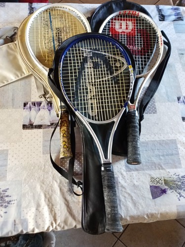 Lot raquettes tennis - raquettes,
