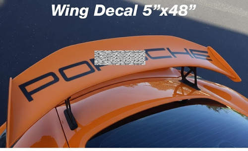 Text gt3 rear wing - rear, spoiler