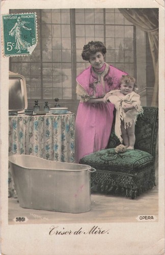 Tresor mere bain bebe - cp,