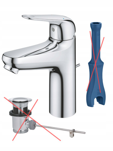 Mitigeur lavabo sur - mitigeur, pied