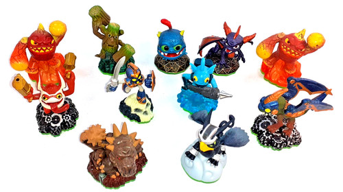 Lot figurines skylanders - de,
