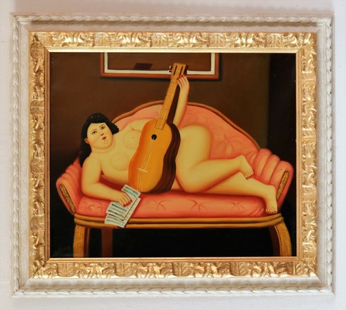 Copie peinture femme à - peinture,