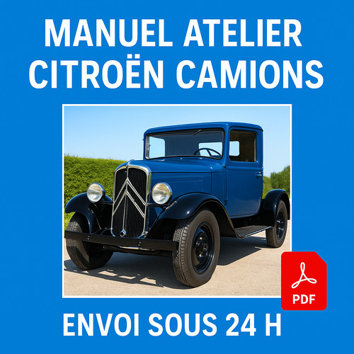 Manuel atelier citroën - manuel,