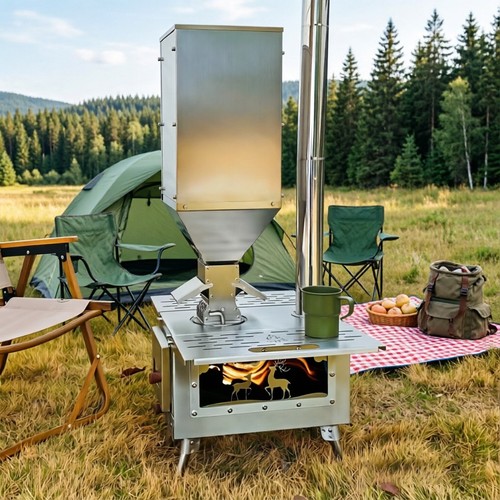 Sotech outdoor pellet stove - sotech,