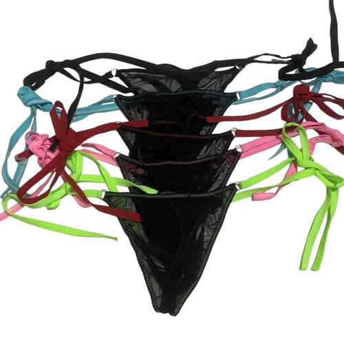 String homme lacets sous - string,