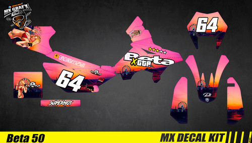 Kit déco moto pour mx - kit,