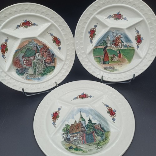 Sarreguemines assiettes à - 3,