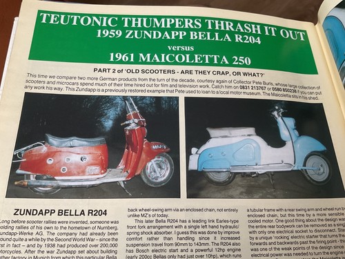 Zundapp bella r204 maicoetta - zundapp,